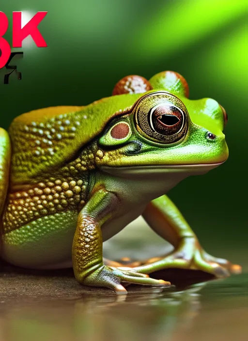 frog 3D 4k