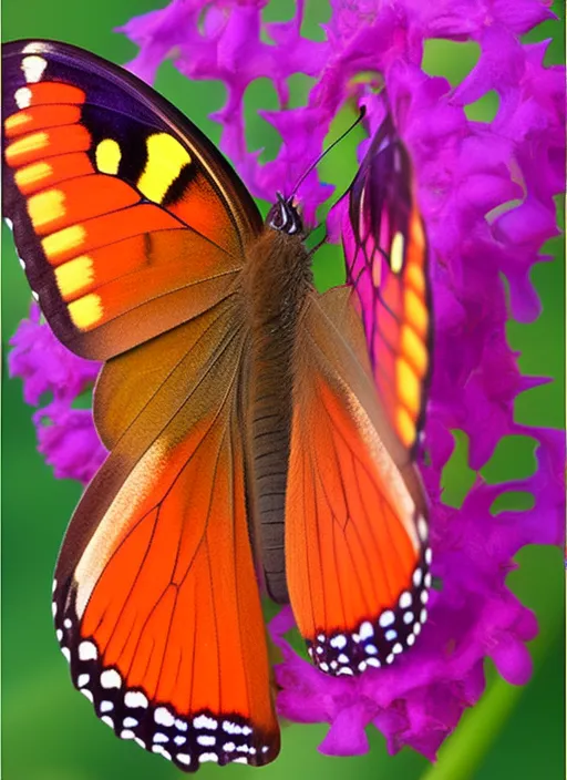 Colourful butterfly 