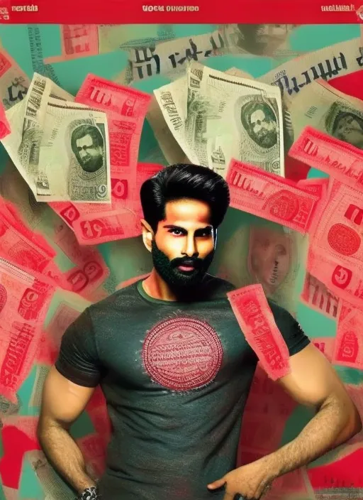 Shahid Kapoor who is printing fake currency in farzi