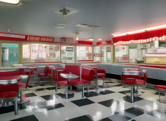 1950s diner