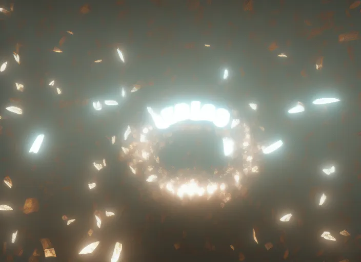 money everywhere Cinematic lighting.  good contrast 