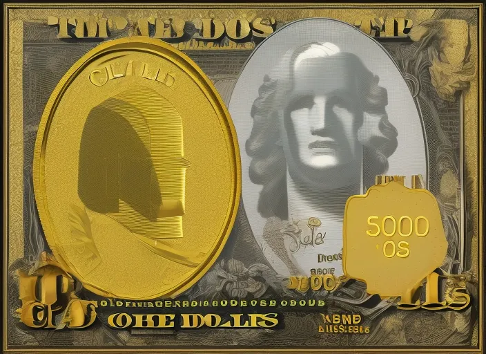 gold and dollars, pop style