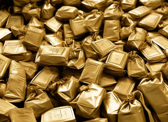 gold, and money bags 