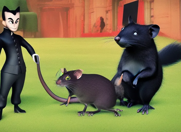 The Black Fox and Super Clue Rat