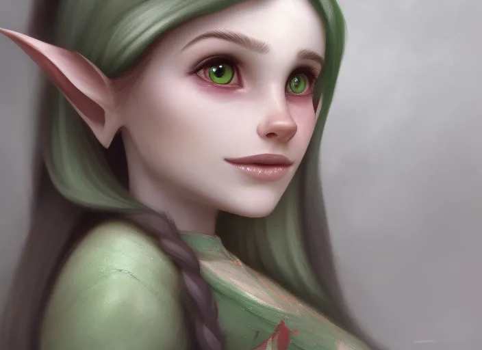 realistic elf girl