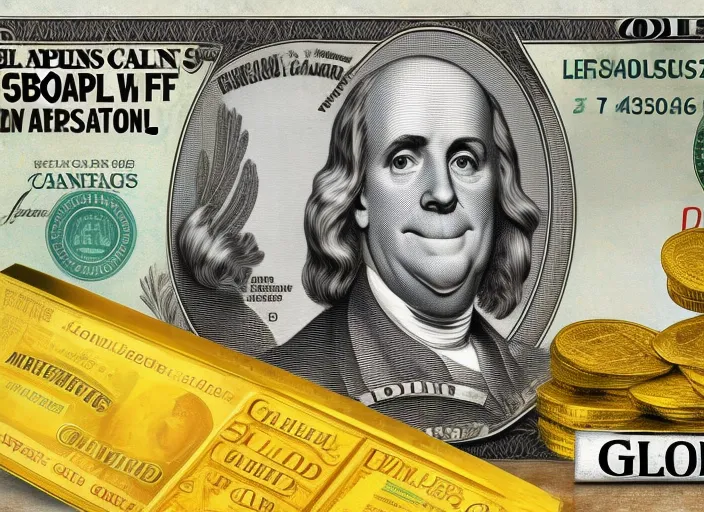 gold and dollars 