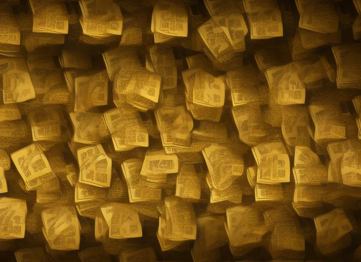 gold, money and fortune
