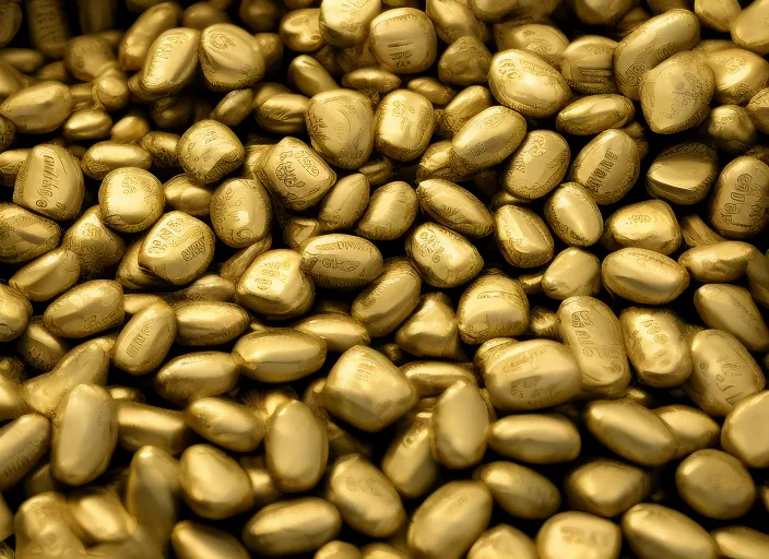 sacks full of money and gold 