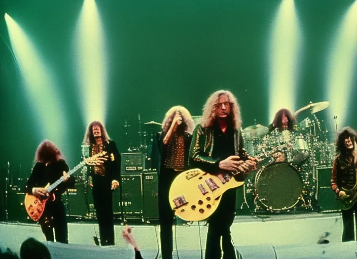 led zeppelin with yhe full band a live 4k
