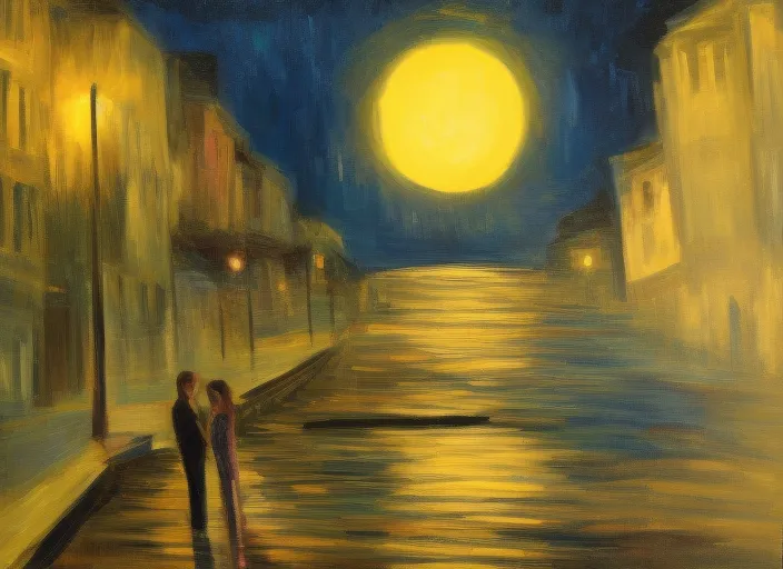 golden night