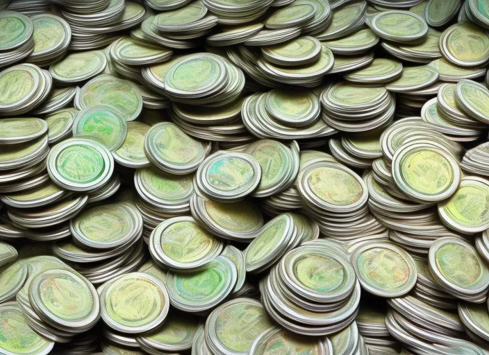 piles of dollars 