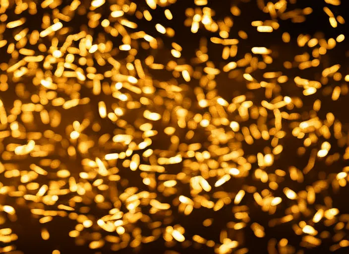 pile of money irradiating golden lights