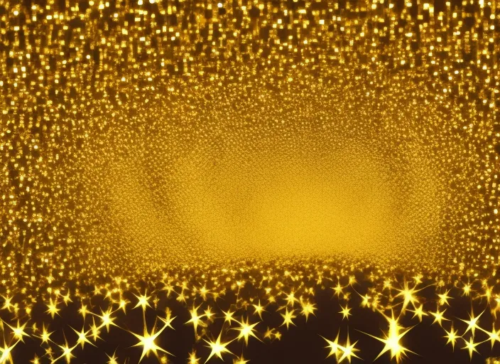 money dollars irradiating golden lights