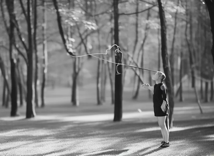 Two people in a soviet yard, sporty cute girl jumping rope and angry ugly grandmother tearing rope, nice bright lighting, soft natural 3D cinematic perfect light, octane rendering, 4k, 8k, sharp focus, studio shot , by Andreas Achenbach, Pavlo Korin, Viktor Vasnetsov , Greg Rutkowski, popular on artstation, sharp focus, studio photo, complex details, high detail, by Greg Rutkowski