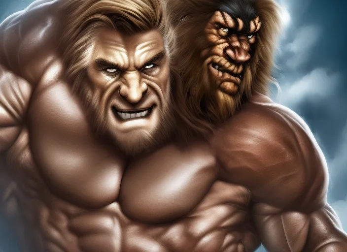 Arnold's as beast 