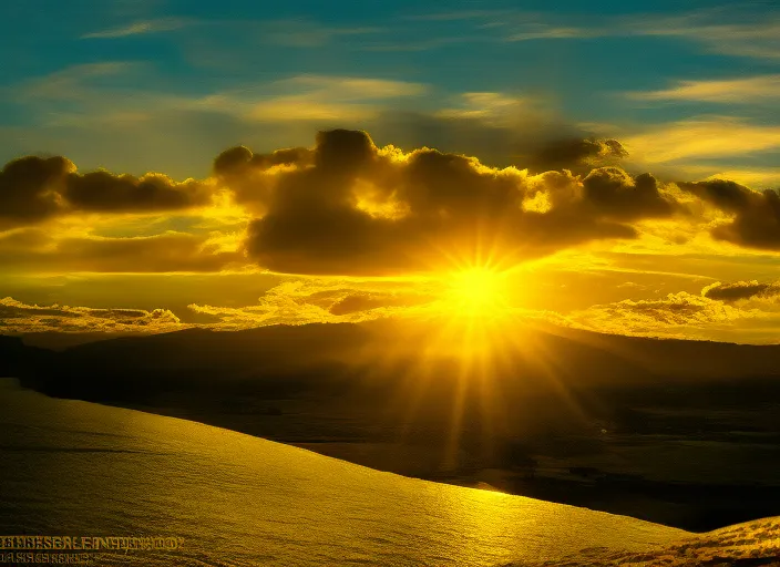 money, gold, fortune irradiating golden light