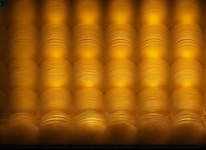 money, gold, fortune irradiating golden light