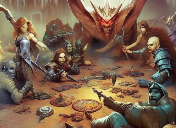 Dungeons & Dragons (commonly abbreviated as D&D or DnD) is a fantasy tabletop role-playing game (RPG) originally designed by Gary Gygax and Dave Arneson. It was first published in 1974 by Tactical Studies Rules, Inc. (TSR). 