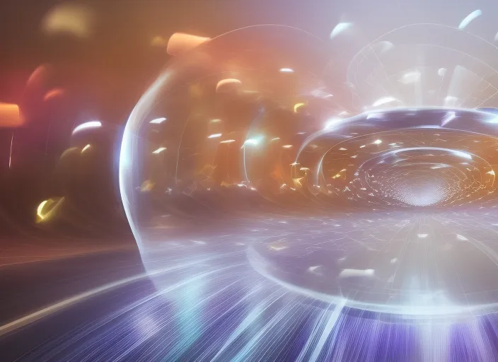 website traffic and click funnels in a ultra detailed futuristic art 