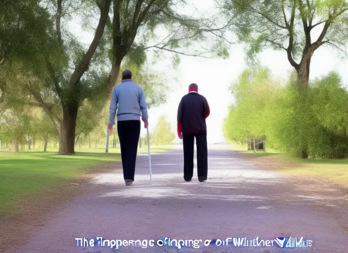 The importance of walking straight
