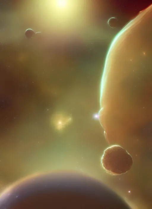 another planet, space, galaxy,