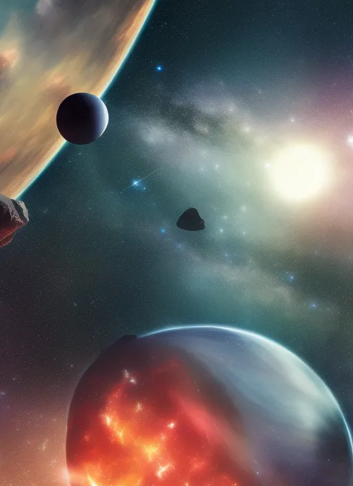 another planet, space, 