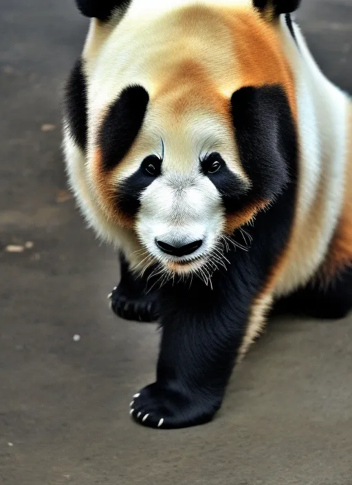 A fire panda
