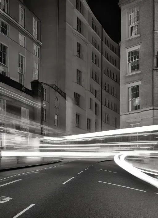 Long Exposure London Bus, Southwark