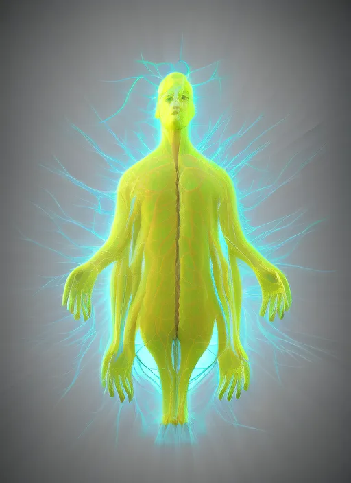 Human Internal Organic 3D Illustration