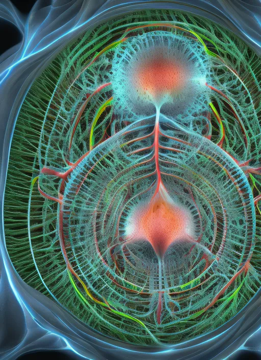 Human Internal Organic 3D Illustration