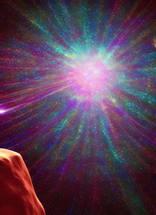 a imagine with the word "AIWAA" write with a beautiful font, with cosmic background, on loop, full hd, 8k