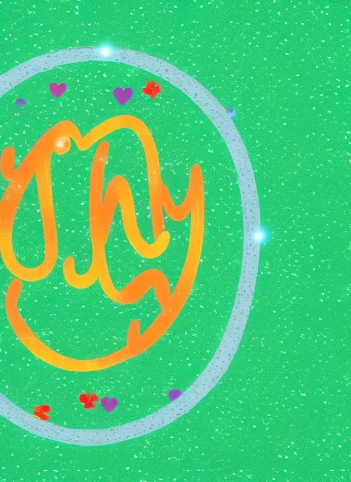 a video with the word aiwaa write with a beautiful font, with cosmic background, on loop, full hd, 8k