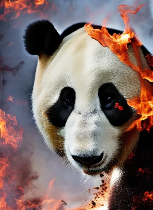 A fire panda