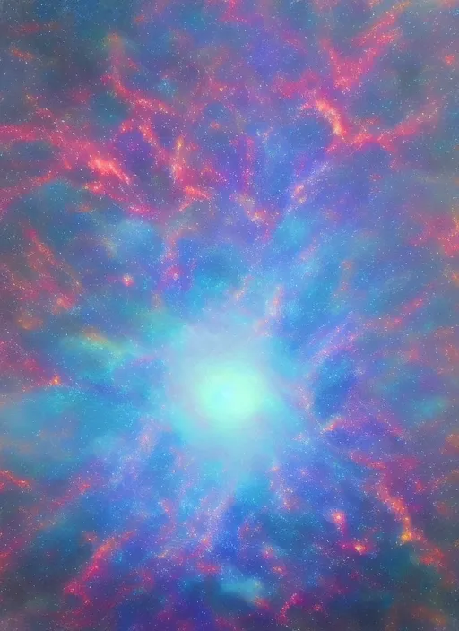 Earth-like galaxy, with retouched colors to make it look more like home, without the bright space background. Retouch the colors to make it look more like Earth, and remove the space background