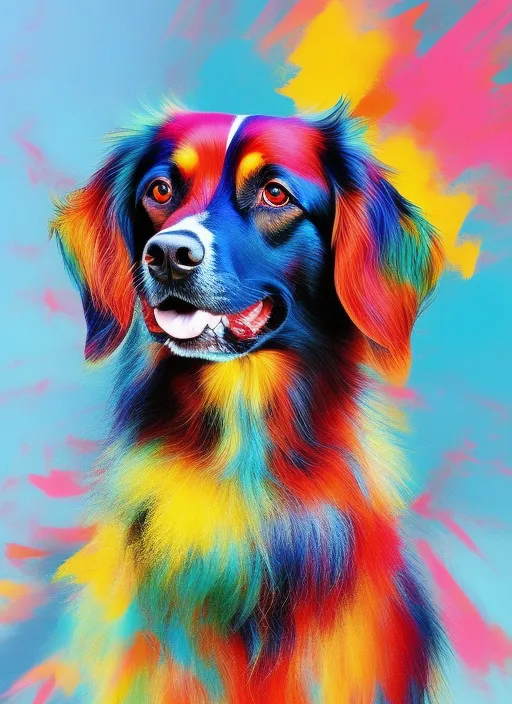 changed color of dog to match the color of the background. white parts with different shades of yellow