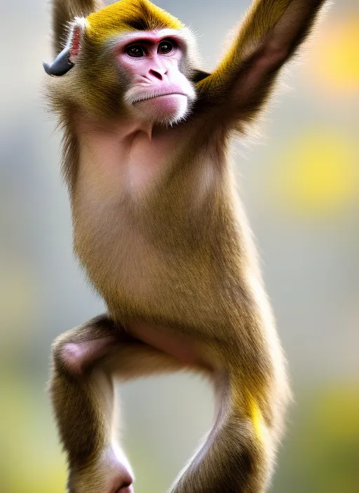 a dancing monkey