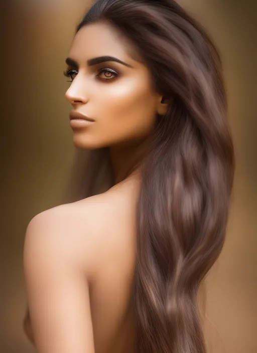 mdjrny-v4, Beautiful Latina with gorgeous hair by Greg Rutkowski and Magali Villeneuve, beautiful eyes, toned body, cinematic lighting, depth of field, photography