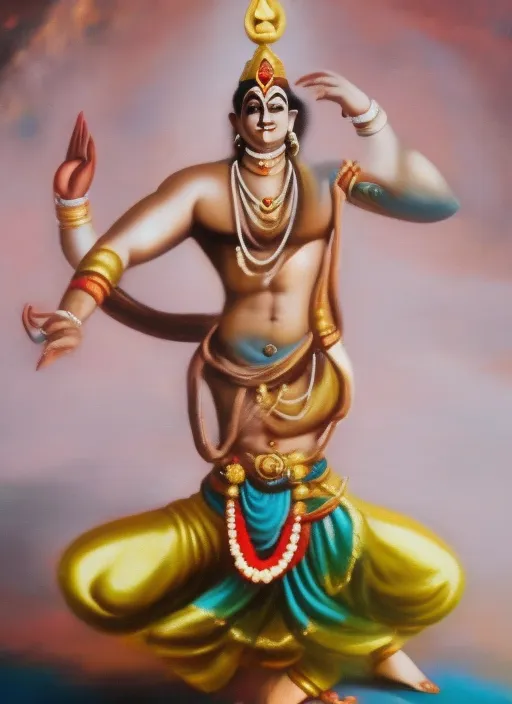 lord shiva dancing in natraj pose