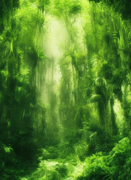 a photo of a jungle