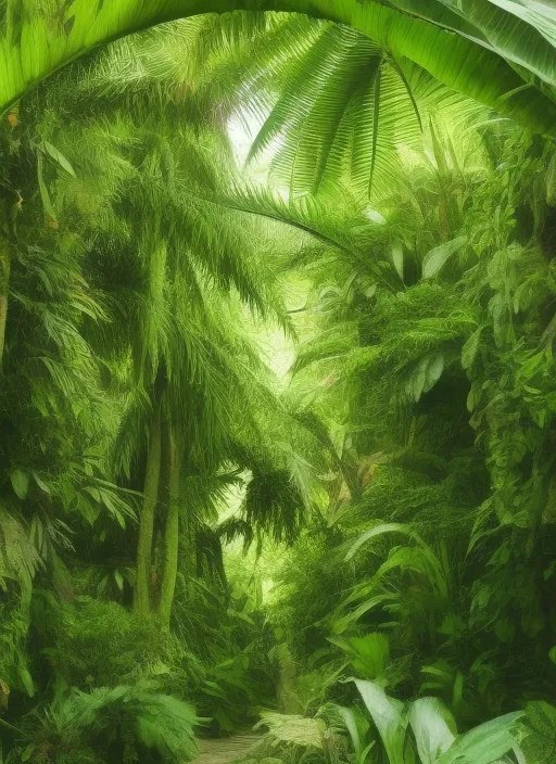 a photo of a jungle