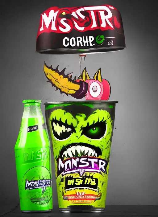 convert into a monster drink