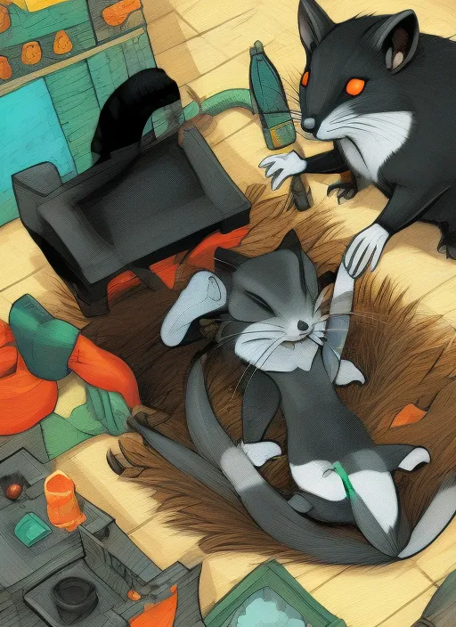 The Black Fox and Super Clue Rat