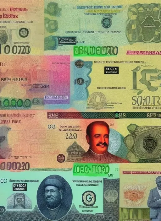 Old currency to new currency notes