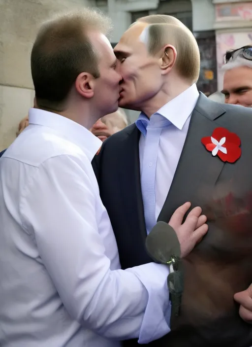 putin kiss gay photo