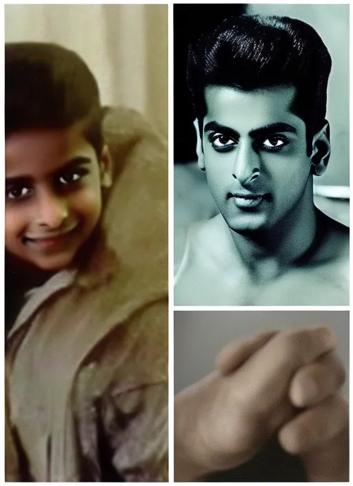 Salman Khan young to old age 