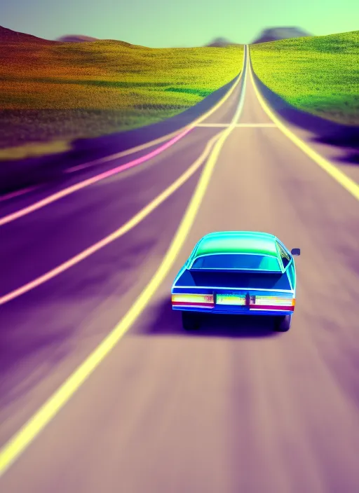 70s car driving down a digital landscape, retrowave, synthwave, 8k”
Prompt 1: “70s car driving down a digital landscape, retrowave, synthwave, 8k”, Negative prompt 1: “blurry, ugly, deformed, out of focus, low resolution”
Prompt 2: “70s car driving down a digital landscape, retrowave, synthwave, 8k”, Negative prompt 2: “blurry, ugly, deformed, out of focus, low resolution”
Prompt 3: “lamborghini driving down to a detailed digital city, retrowave, synthwave, 8k”, Negative prompt 3: “blurry, ugly, deformed, out of focus, low resolution, mountains”
Prompt 4: “lamborghini driving down to a detailed digital city, retrowave, synthwave, 8k”, Negative prompt 4: “blurry, ugly, deformed, out of focus, low resolution, mountains”
Prompt 5: “70s car driving down to a detailed digital forest, retrowave, synthwave, 8k”, Negative prompt 5: “blurry, ugly, deformed, out of focus, low resolution, mountains, city”
Prompt 6: “70s car driving down to a detailed digital forest, retrowave, synthwave, 8k”, Negative prompt 6: “blurry, ugly, deformed, out of focus, low resolution, mountains, city”
Prompt 7: “70s car driving down to a detailed digital forest, retrowave, synthwave, 8k”, Negative prompt 7: “blurry, ugly, deformed, out of focus, low resolution, mountains, city”