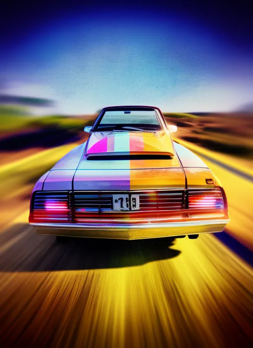 70s car driving down a digital landscape, retrowave, synthwave, 8k”
Prompt 1: “70s car driving down a digital landscape, retrowave, synthwave, 8k”, Negative prompt 1: “blurry, ugly, deformed, out of focus, low resolution”
Prompt 2: “70s car driving down a digital landscape, retrowave, synthwave, 8k”, Negative prompt 2: “blurry, ugly, deformed, out of focus, low resolution”
Prompt 3: “lamborghini driving down to a detailed digital city, retrowave, synthwave, 8k”, Negative prompt 3: “blurry, ugly, deformed, out of focus, low resolution, mountains”
Prompt 4: “lamborghini driving down to a detailed digital city, retrowave, synthwave, 8k”, Negative prompt 4: “blurry, ugly, deformed, out of focus, low resolution, mountains”
Prompt 5: “70s car driving down to a detailed digital forest, retrowave, synthwave, 8k”, Negative prompt 5: “blurry, ugly, deformed, out of focus, low resolution, mountains, city”
Prompt 6: “70s car driving down to a detailed digital forest, retrowave, synthwave, 8k”, Negative prompt 6: “blurry, ugly, deformed, out of focus, low resolution, mountains, city”
Prompt 7: “70s car driving down to a detailed digital forest, retrowave, synthwave, 8k”, Negative prompt 7: “blurry, ugly, deformed, out of focus, low resolution, mountains, city”