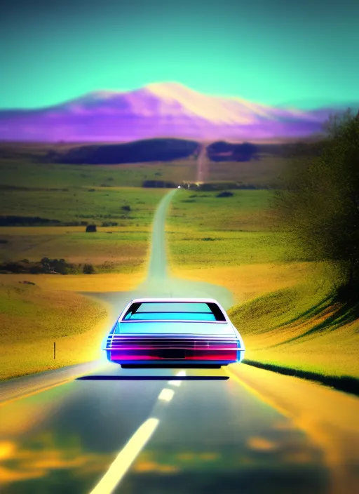 70s car driving down a digital landscape, retrowave, synthwave, 8k”
Prompt 1: “70s car driving down a digital landscape, retrowave, synthwave, 8k”, Negative prompt 1: “blurry, ugly, deformed, out of focus, low resolution”
Prompt 2: “70s car driving down a digital landscape, retrowave, synthwave, 8k”, Negative prompt 2: “blurry, ugly, deformed, out of focus, low resolution”
Prompt 3: “lamborghini driving down to a detailed digital city, retrowave, synthwave, 8k”, Negative prompt 3: “blurry, ugly, deformed, out of focus, low resolution, mountains”
Prompt 4: “lamborghini driving down to a detailed digital city, retrowave, synthwave, 8k”, Negative prompt 4: “blurry, ugly, deformed, out of focus, low resolution, mountains”
Prompt 5: “70s car driving down to a detailed digital forest, retrowave, synthwave, 8k”, Negative prompt 5: “blurry, ugly, deformed, out of focus, low resolution, mountains, city”
Prompt 6: “70s car driving down to a detailed digital forest, retrowave, synthwave, 8k”, Negative prompt 6: “blurry, ugly, deformed, out of focus, low resolution, mountains, city”
Prompt 7: “70s car driving down to a detailed digital forest, retrowave, synthwave, 8k”, Negative prompt 7: “blurry, ugly, deformed, out of focus, low resolution, mountains, city”