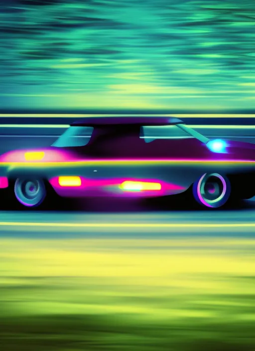 70s car driving down a digital landscape, retrowave, synthwave, 8k”
Prompt 1: “70s car driving down a digital landscape, retrowave, synthwave, 8k”, Negative prompt 1: “blurry, ugly, deformed, out of focus, low resolution”
Prompt 2: “70s car driving down a digital landscape, retrowave, synthwave, 8k”, Negative prompt 2: “blurry, ugly, deformed, out of focus, low resolution”
Prompt 3: “lamborghini driving down to a detailed digital city, retrowave, synthwave, 8k”, Negative prompt 3: “blurry, ugly, deformed, out of focus, low resolution, mountains”
Prompt 4: “lamborghini driving down to a detailed digital city, retrowave, synthwave, 8k”, Negative prompt 4: “blurry, ugly, deformed, out of focus, low resolution, mountains”
Prompt 5: “70s car driving down to a detailed digital forest, retrowave, synthwave, 8k”, Negative prompt 5: “blurry, ugly, deformed, out of focus, low resolution, mountains, city”
Prompt 6: “70s car driving down to a detailed digital forest, retrowave, synthwave, 8k”, Negative prompt 6: “blurry, ugly, deformed, out of focus, low resolution, mountains, city”
Prompt 7: “70s car driving down to a detailed digital forest, retrowave, synthwave, 8k”, Negative prompt 7: “blurry, ugly, deformed, out of focus, low resolution, mountains, city”