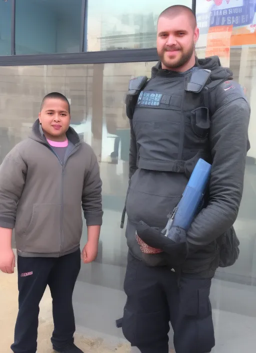 Small bodyguard to massive bodyguard 